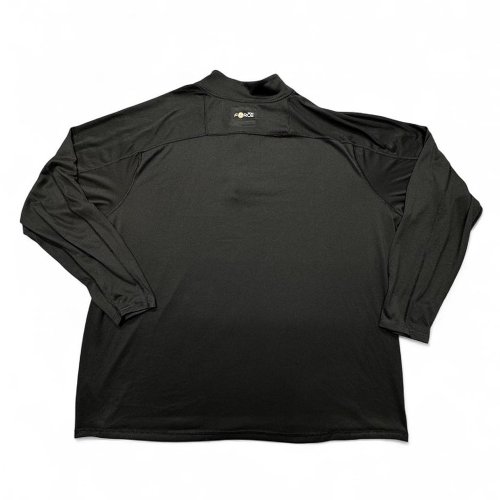 Carhartt Force 1/4 Zip Shirt Men’s 2XL Black Long Sleeve Relaxed Fit O17 - Picture 6 of 7